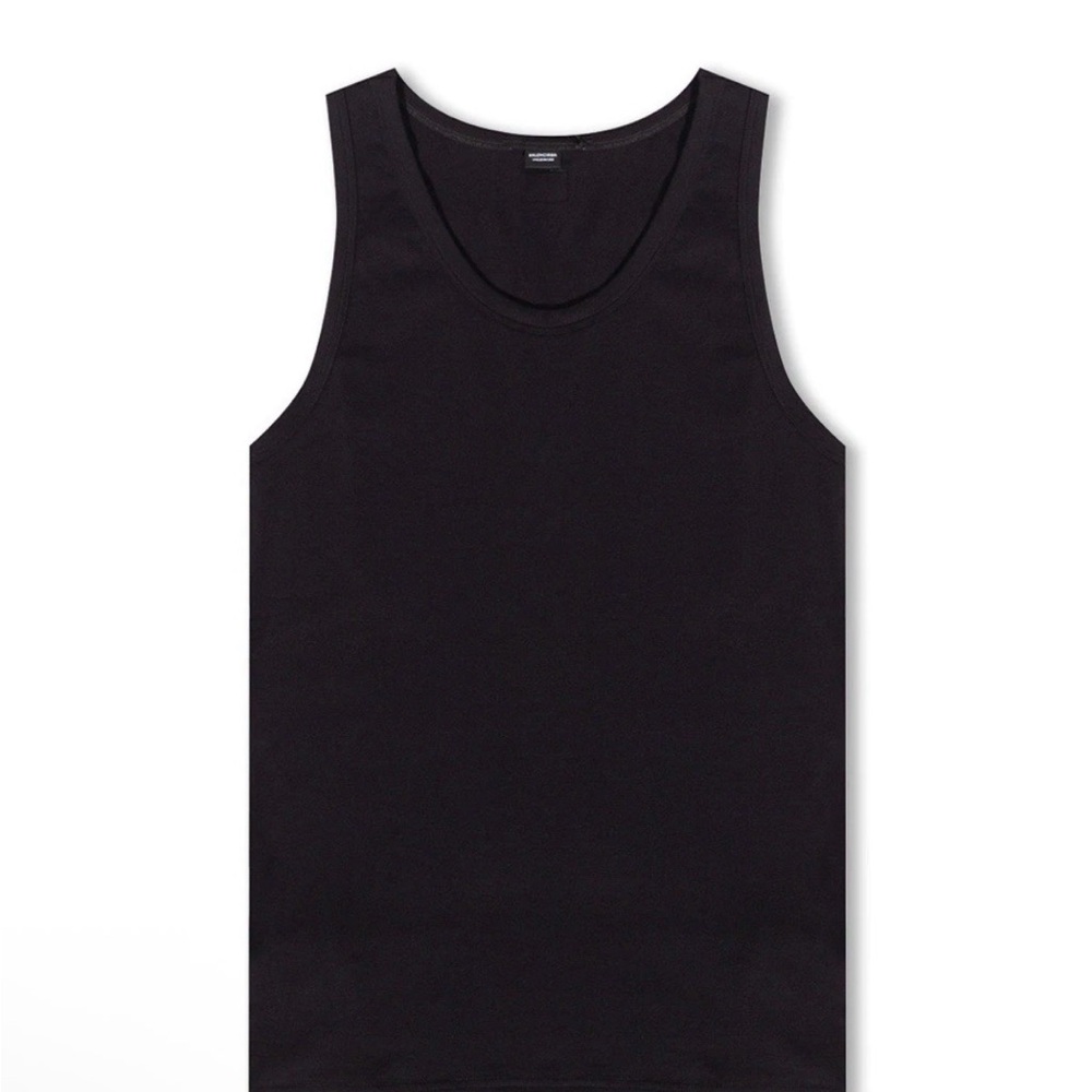 Balenciaga Black Tank Top